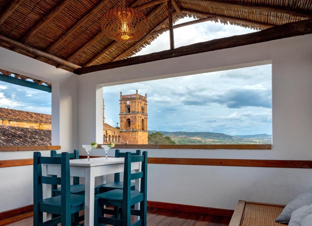 Posada Del Campanario Barichara Eksteriør billede